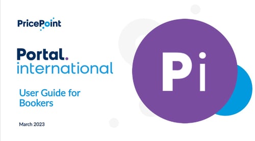 Portal International User Guide for Bookers